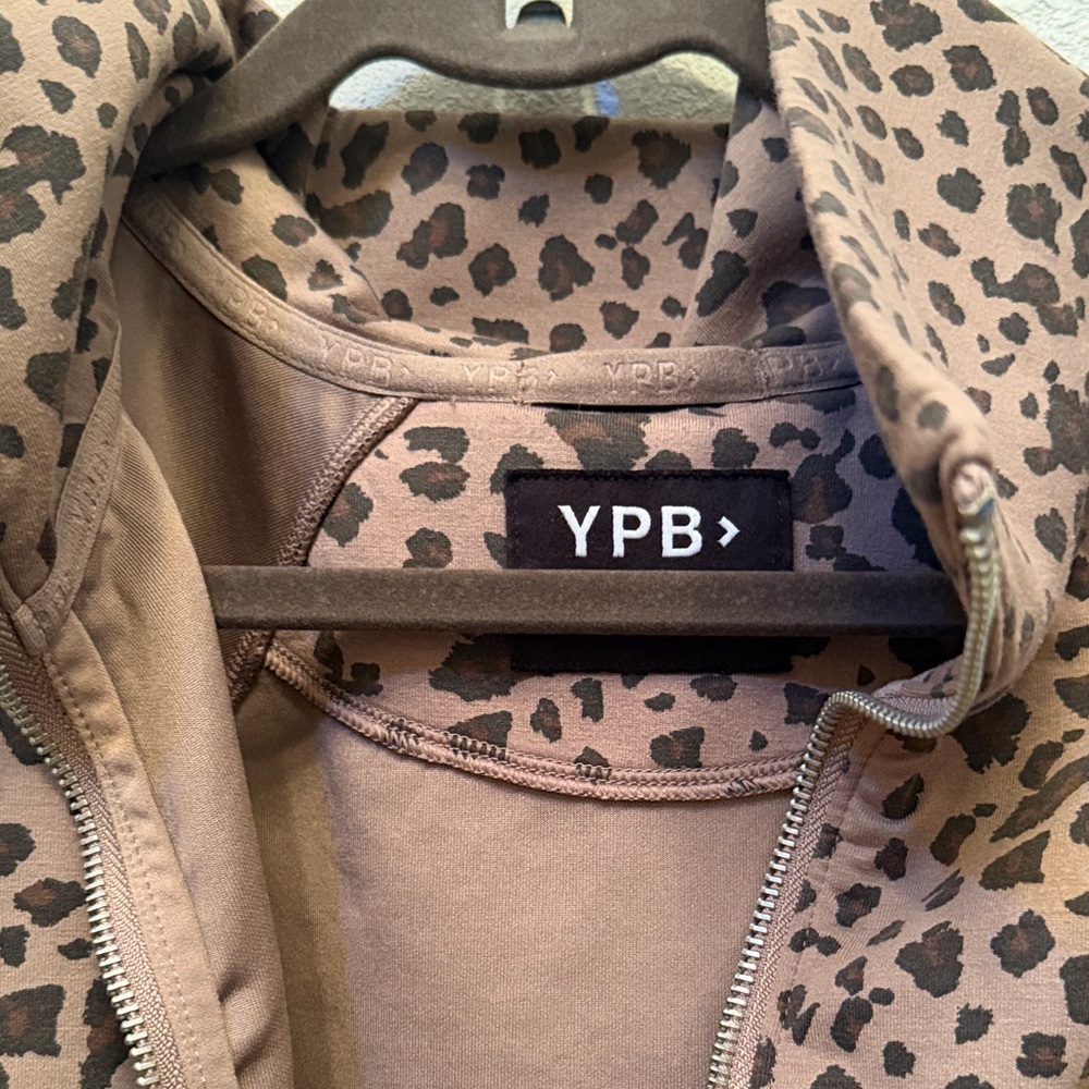 Leopard Print Pullover Sweater - image 2